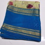 Crepe saree kalamkari digital prints ck-005