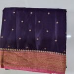 Crepe banaras saree CB-006